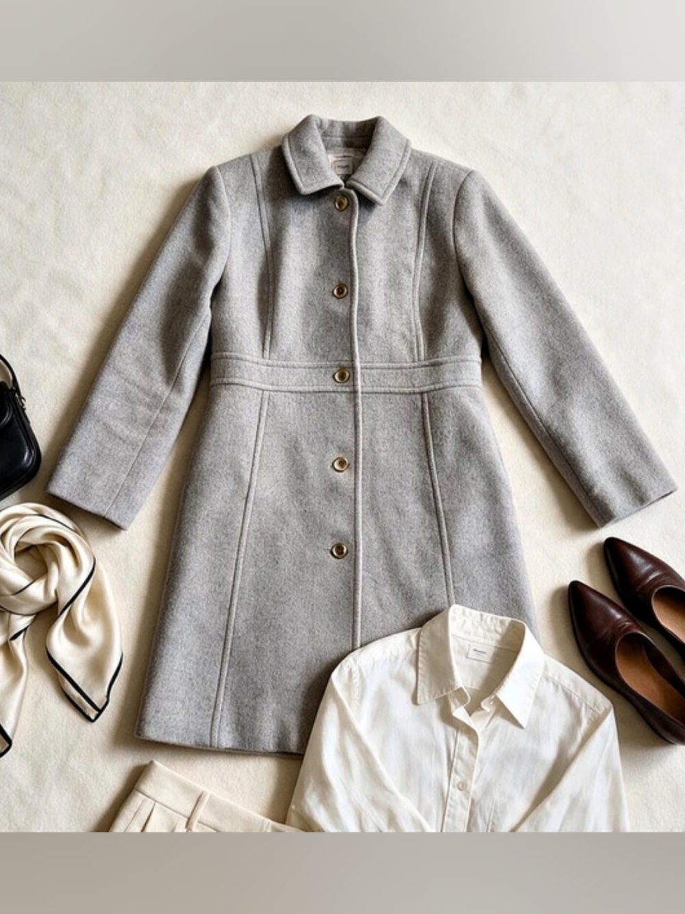 J.CREW Coat Gray Size M